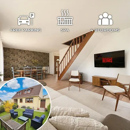 La Bohemienne, House, Hot Tub, Garden, Parking Feriehus